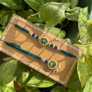 Luxury Crystal Evil Eye Rakhi