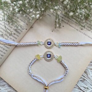 Premium Blue Evil Eye Rakhi