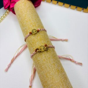 Om Charm Rakhi with Tassel